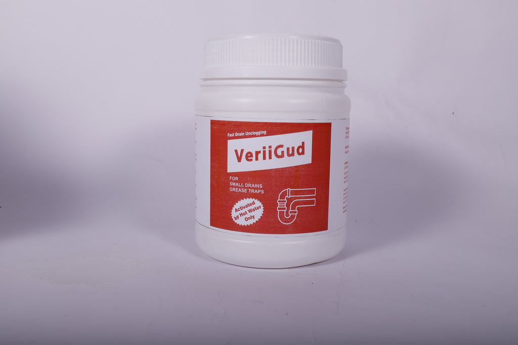 VeriiGud 400g Sink Drain Cleaner Powder Kit: Drain Clog Remover for Kitchen Bathroom Tubs and Showers