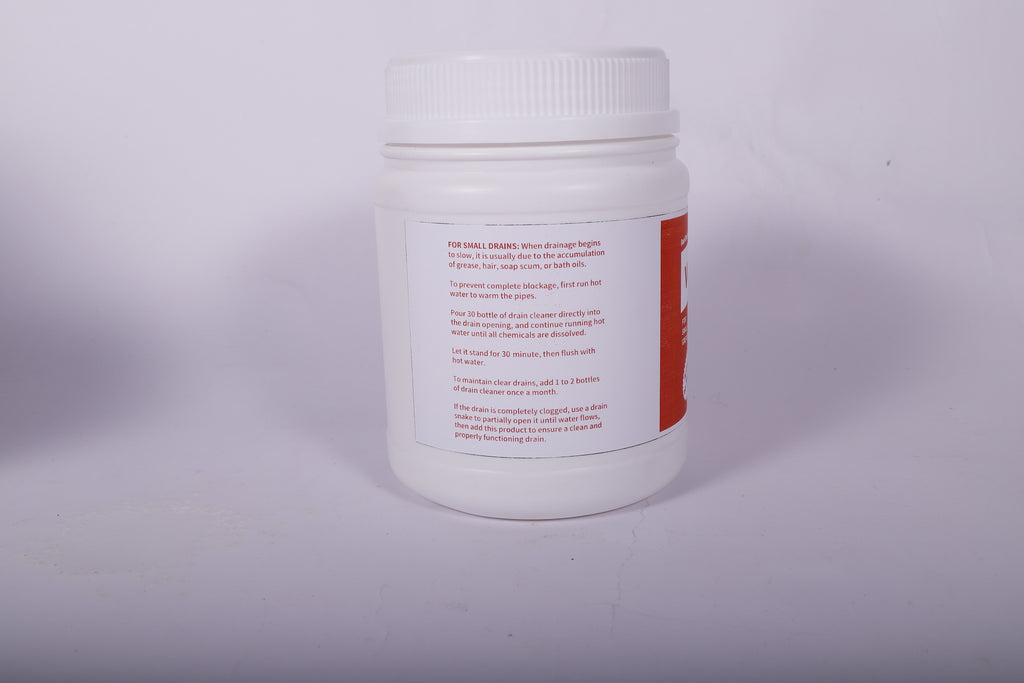 VeriiGud 400g Sink Drain Cleaner Powder Kit: Drain Clog Remover for Kitchen Bathroom Tubs and Showers